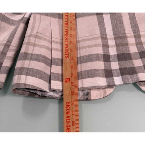 Tallia Blazer Men's 40 R Wide Plaid Pattern Notched Lapel single Breasted - Picture 10 of 12